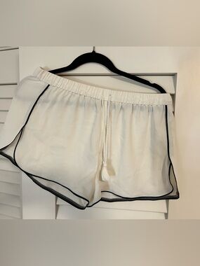 **NWT** Negative underwear sleep shorts. Medium. White